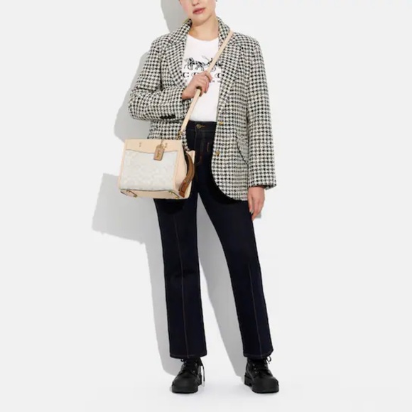 CA302 - Coach Rogue 25 In Signature Textile Jacquard - Picture 12 of 14